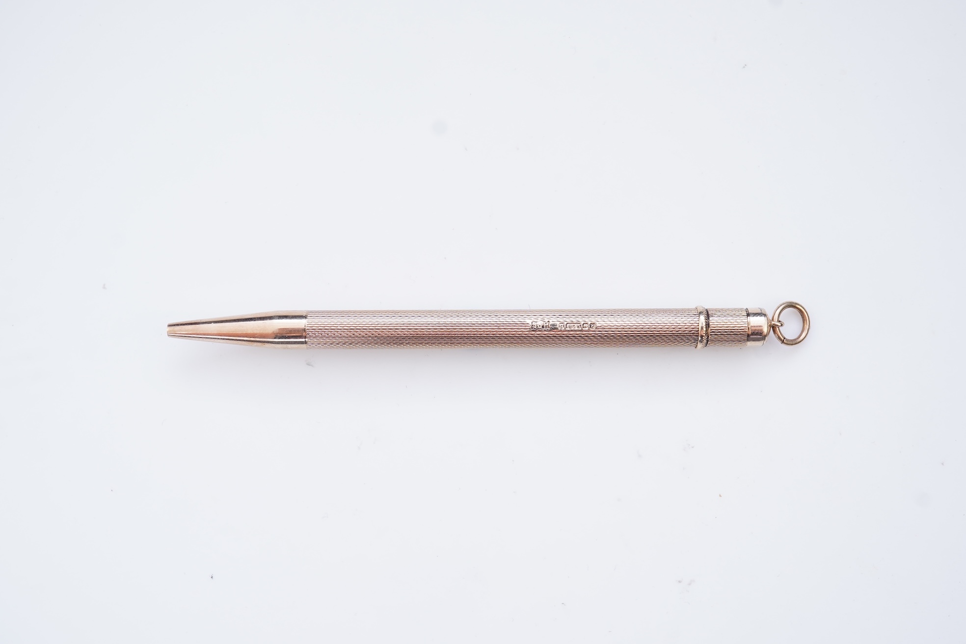 SJ Rood, a 9ct gold-cased propelling pencil, circa 1960